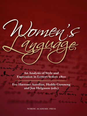 cover image of Women's Language